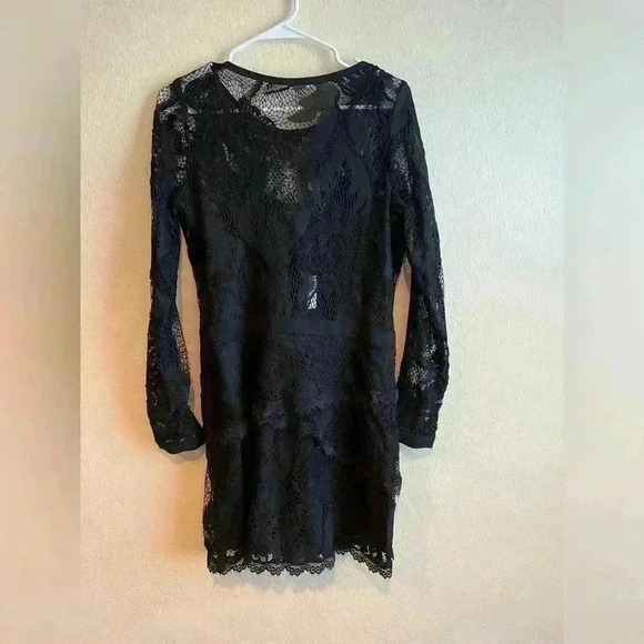 NWT GUESS TANGO LACE MINI DRESS size 10 - Picture 3 of 4